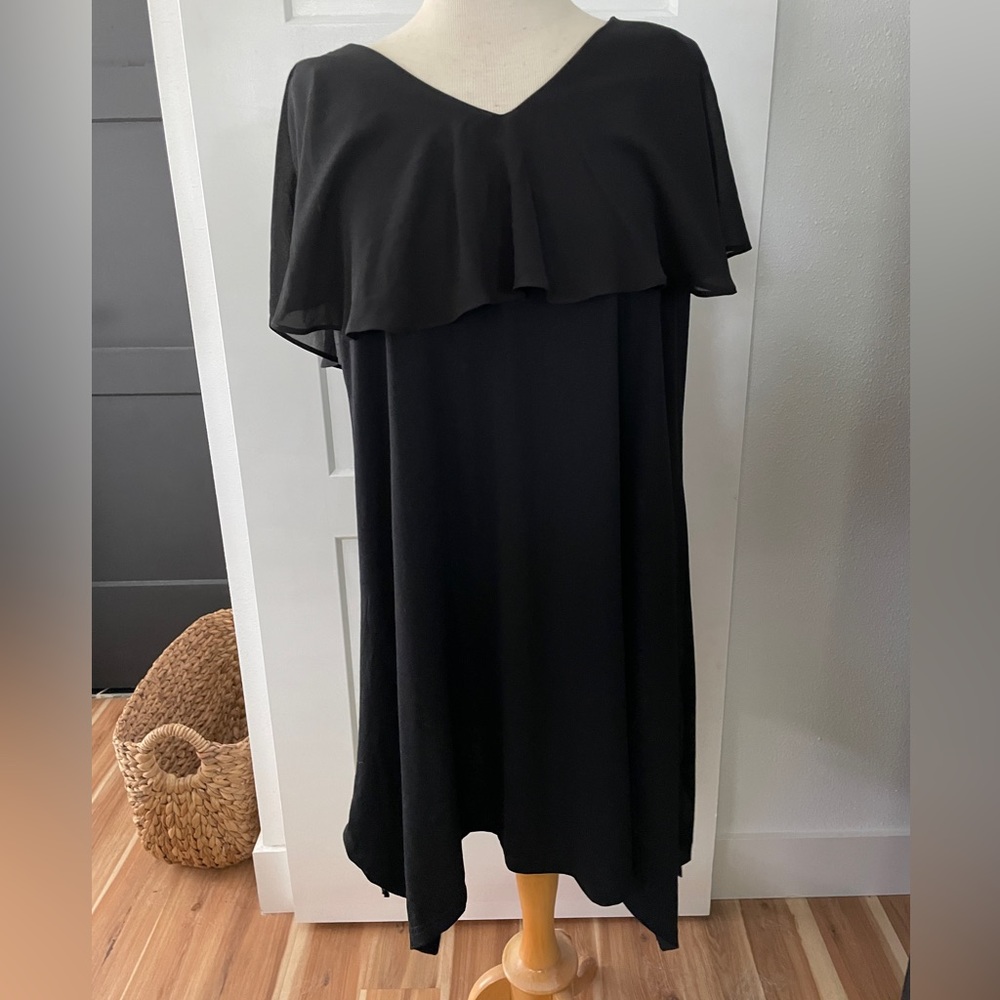 Popyoung Sleeveless Black Dress NWT Size XXL